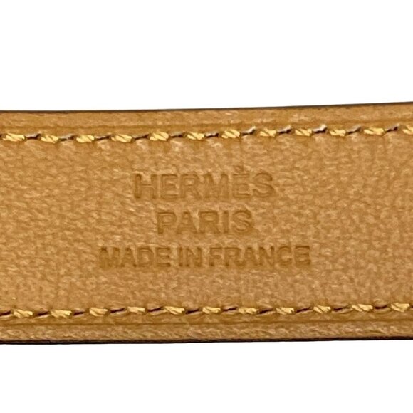 Auth HERMES Kelly - Black Veau Epsom W Belt - Picture 5 of 6